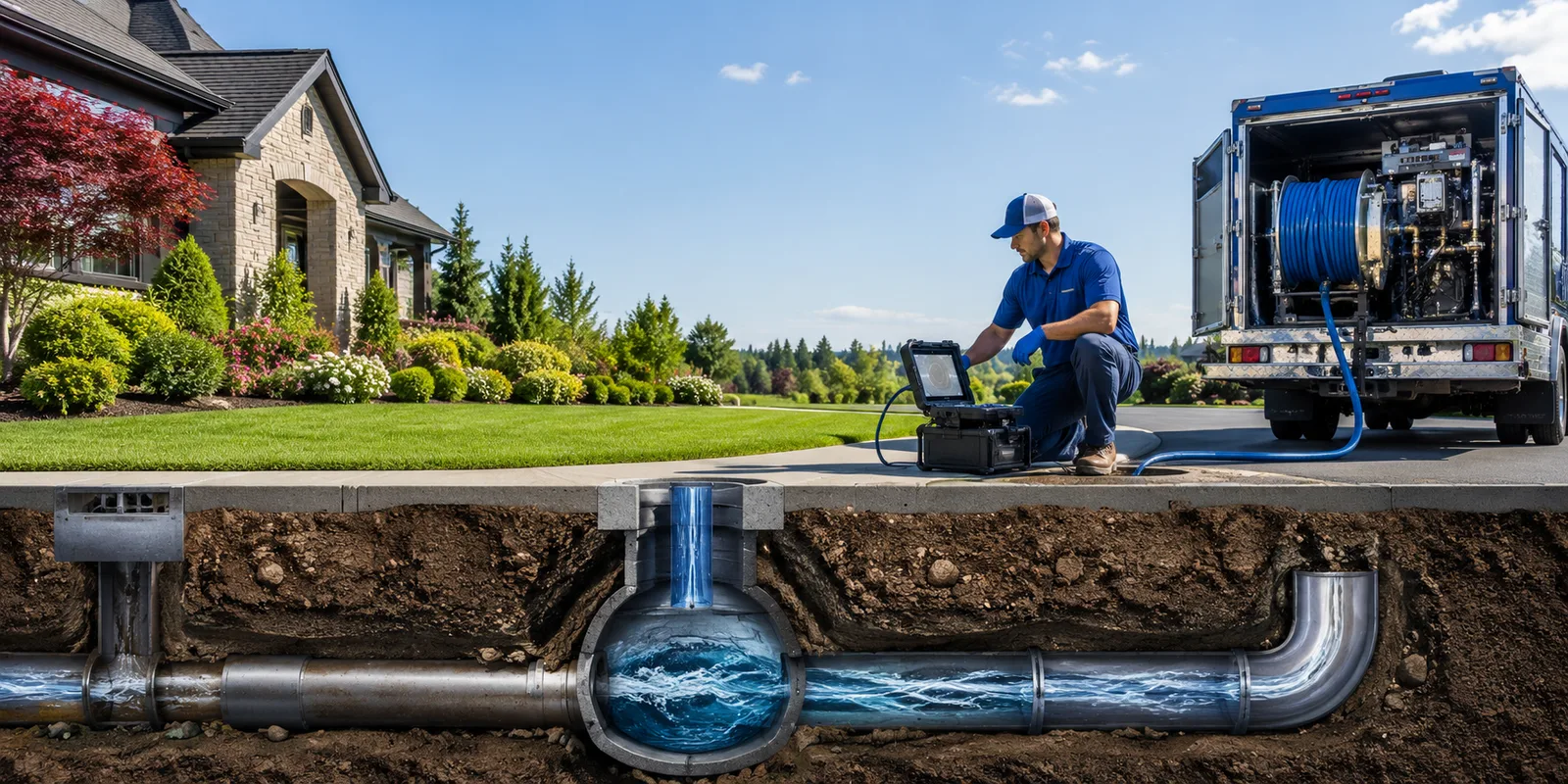 Drainage restoration information for Milmay, NJ